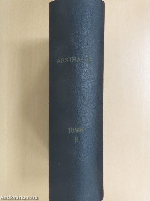 Journal of the Chemical Society 1898/II.