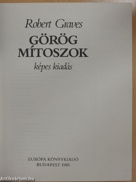 Görög mítoszok