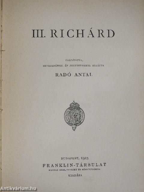 III. Richárd