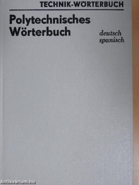 Polytechnisches Wörterbuch