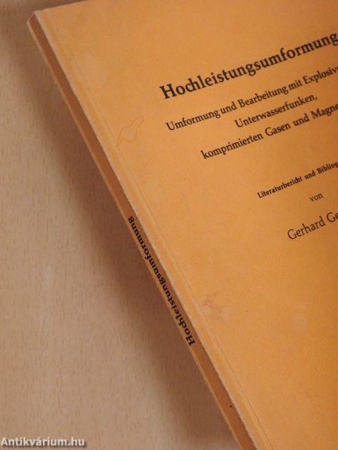 Hochleistungsumformung