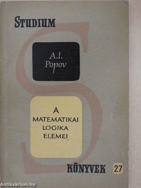 A matematikai logika elemei