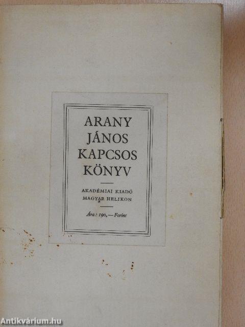 Arany János Kapcsos könyve