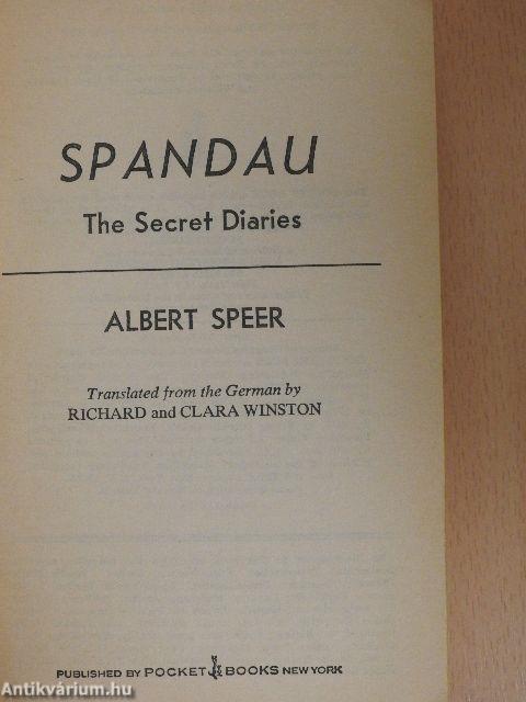 Spandau The Secret Diaries