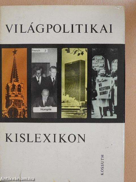 Világpolitikai kislexikon