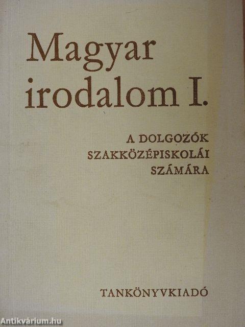 Magyar irodalom I.