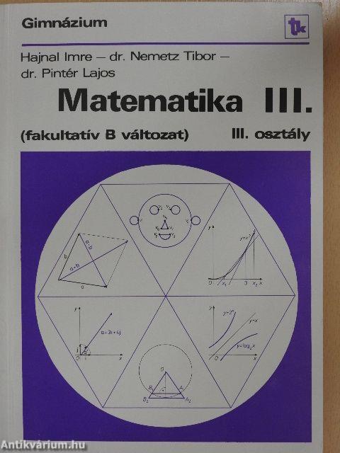 Matematika III.