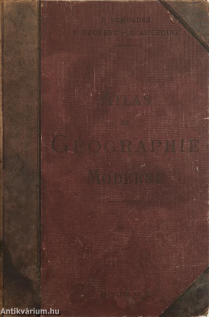 Atlas de géographie moderne