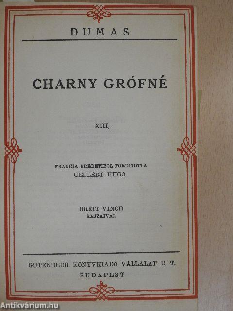 Charny grófné I-XVI.