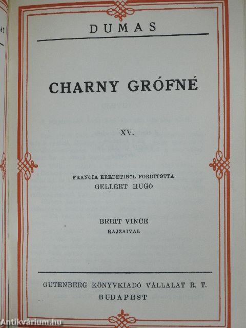 Charny grófné I-XVI.