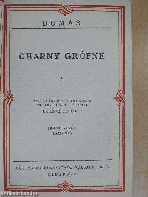 Charny grófné I-XVI.