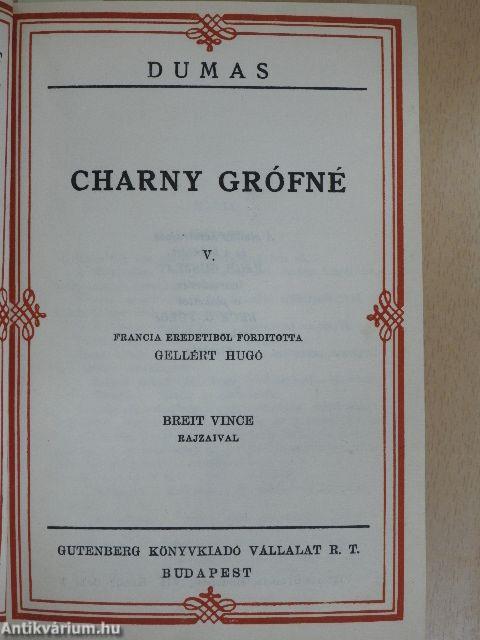 Charny grófné I-XVI.