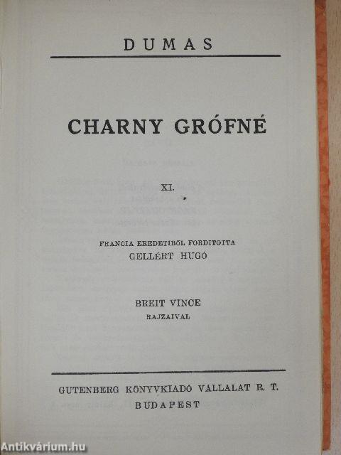 Charny grófné I-XVI.