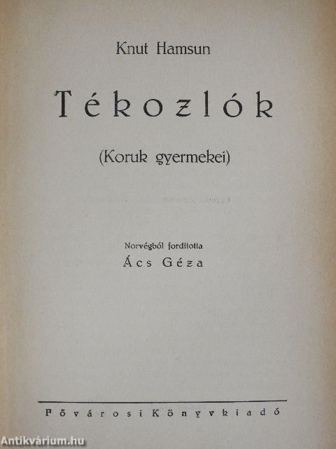 Tékozlók