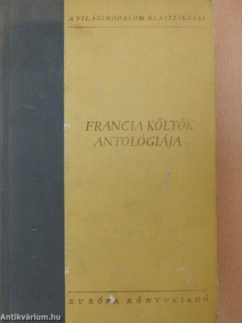Francia költők antológiája I. 
