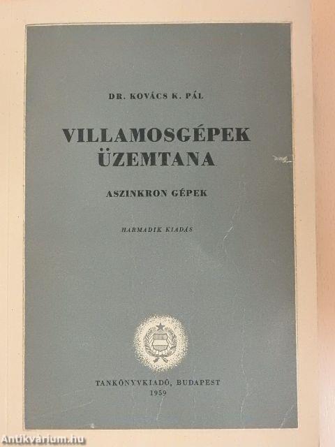 Villamosgépek üzemtana