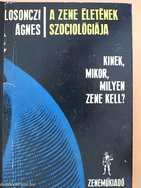 A zene életének szociológiája