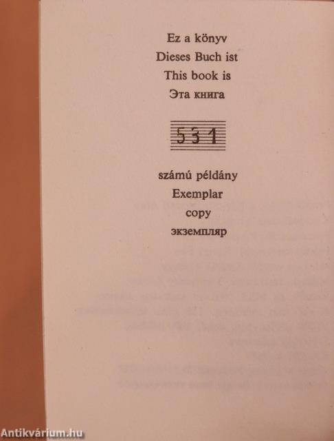 Az ember tragédiája (minikönyv) (számozott)