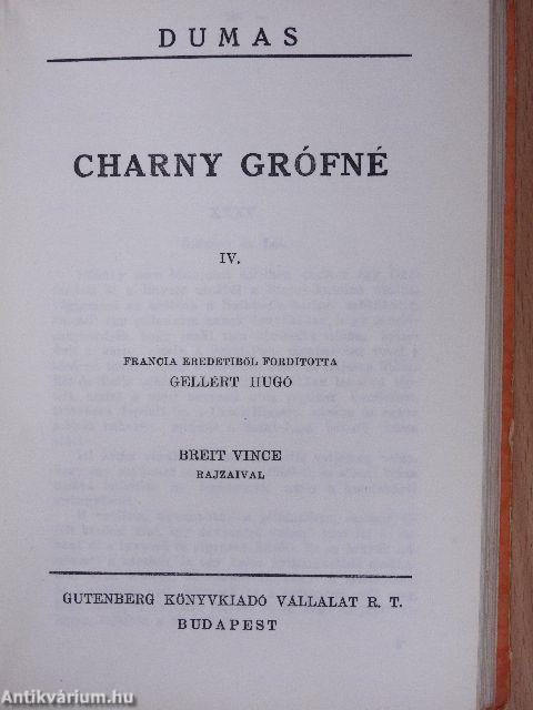 Charny grófné I-XVI.