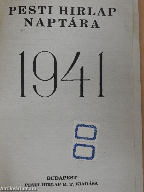 Pesti Hirlap Naptára 1941.