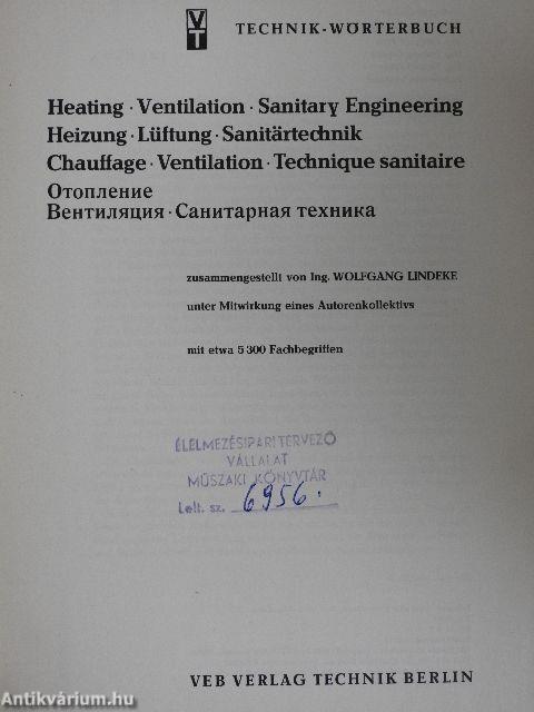 Heating, Ventilation, Sanitary Engineering