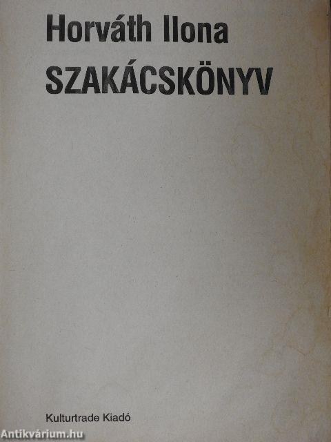 Szakácskönyv