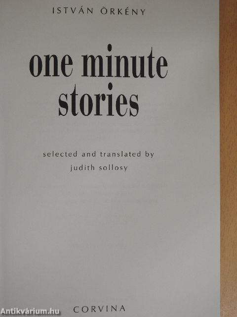 One Minute Stories