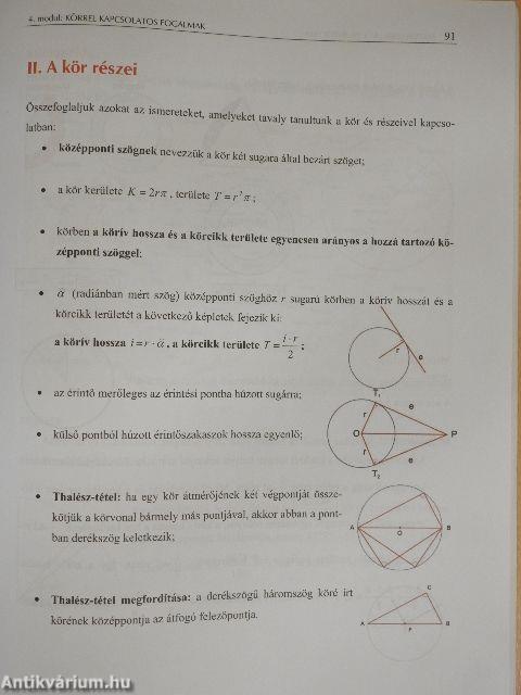 Tanulók könyve - Matematika 10. évfolyam - 1. félév