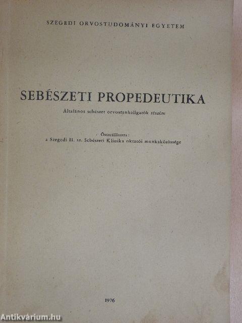 Sebészeti propedeutika