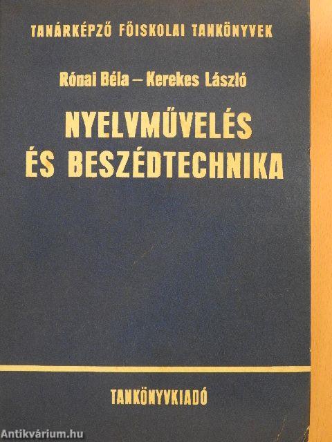 Nyelvművelés és beszédtechnika