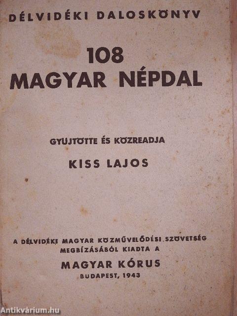 108 magyar népdal