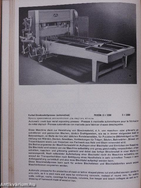 Werkzeugmaschinen II.