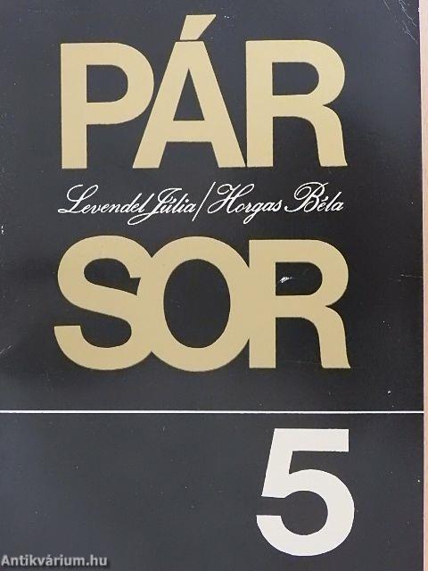 Pár sor 5.