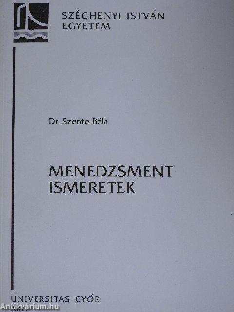 Menedzsment ismeretek