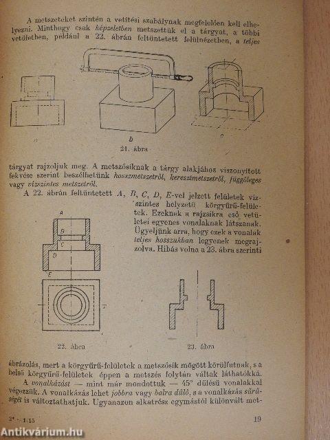 A műszaki rajz alapismeretei