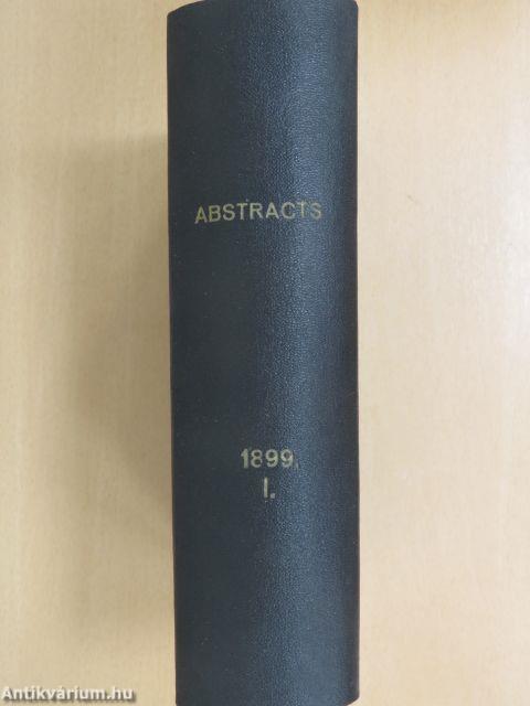 Journal of the Chemical Society 1899/I.