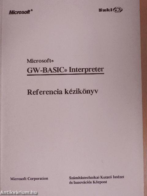Microsoft GW-BASIC Interpreter