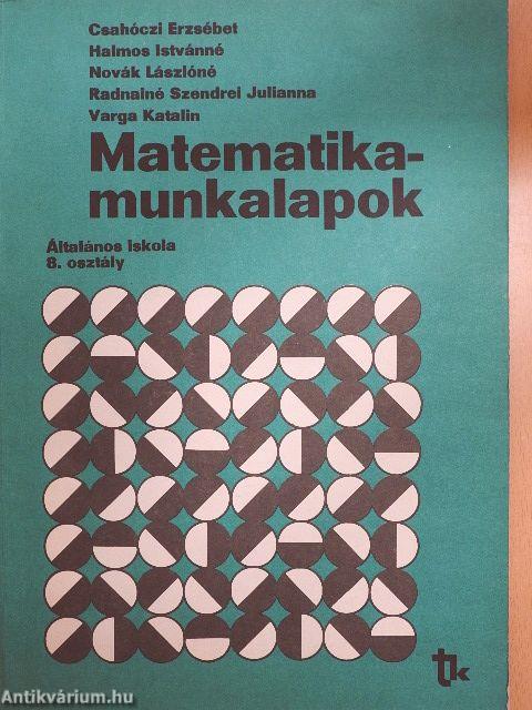 Matematika-munkalapok 8.