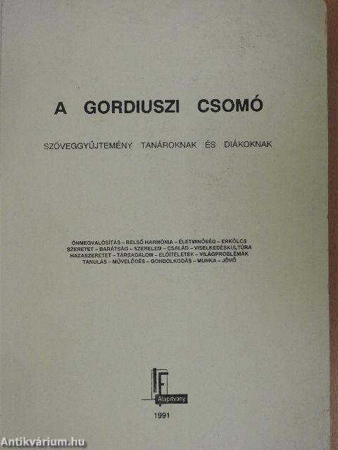 A gordiuszi csomó