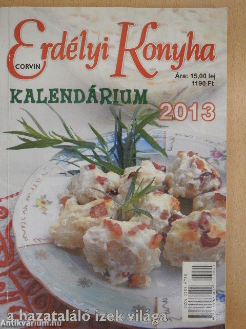 Erdélyi Konyha Kalendárium 2013