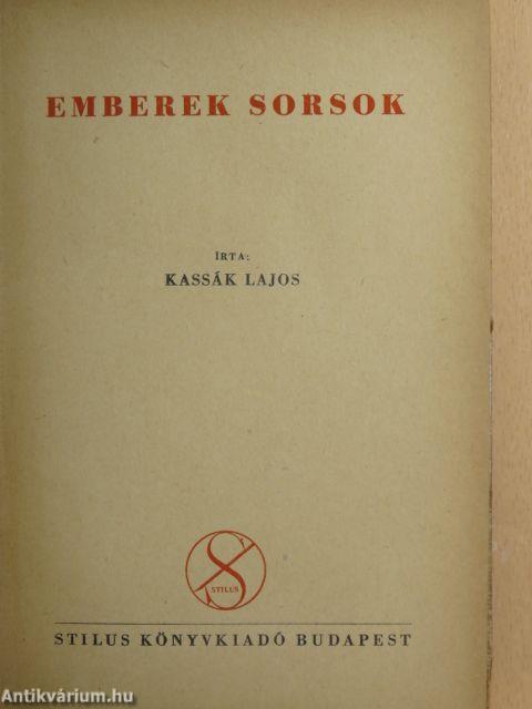 Emberek sorsok