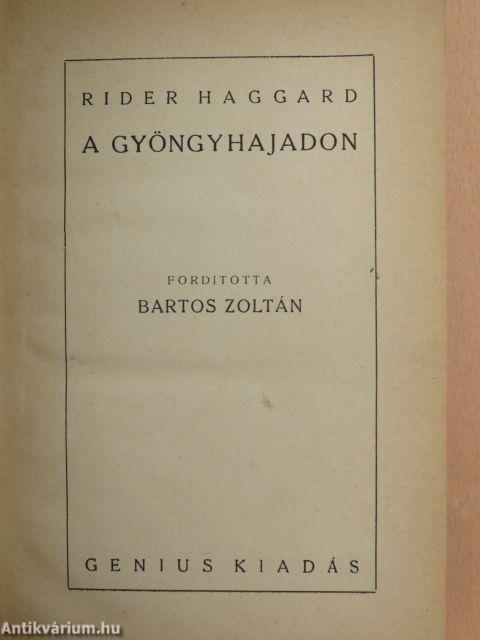 A gyöngyhajadon