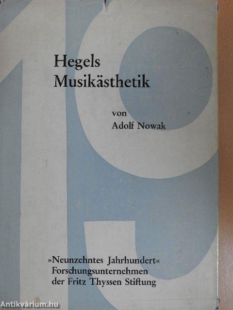 Hegels Musikästhetik