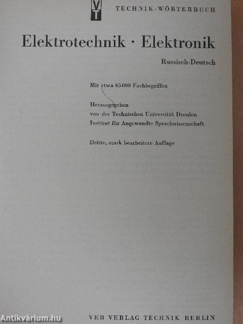 Elektrotechnik - Elektronik