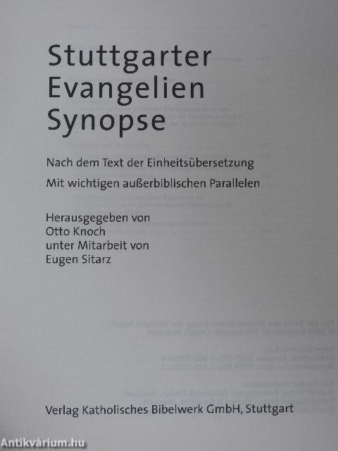 Stuttgarter Evangelien Synopse