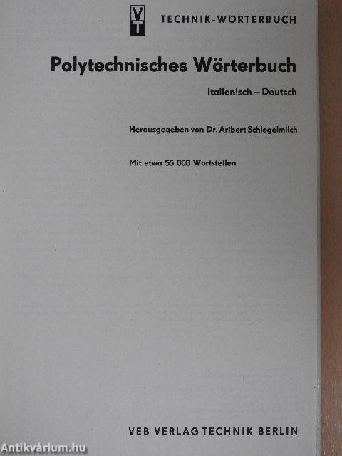 Polytechnisches Wörterbuch