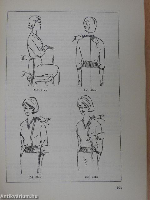 Női ruhaipari szakrajz