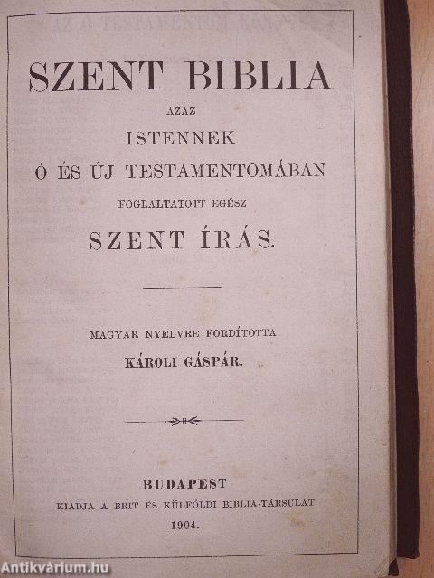 Szent Biblia