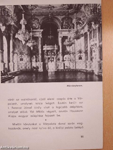 A királyi palota Budapesten