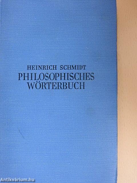 Philosophisches Wörterbuch